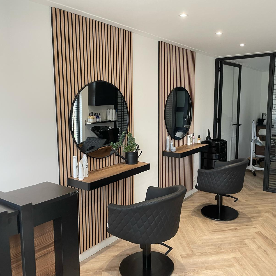 Houten Akupanelen wandinspiratie
