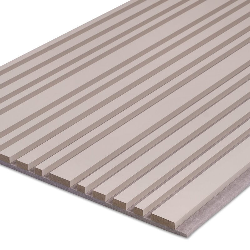 Akoestisch Wandpaneel Linnen Beige