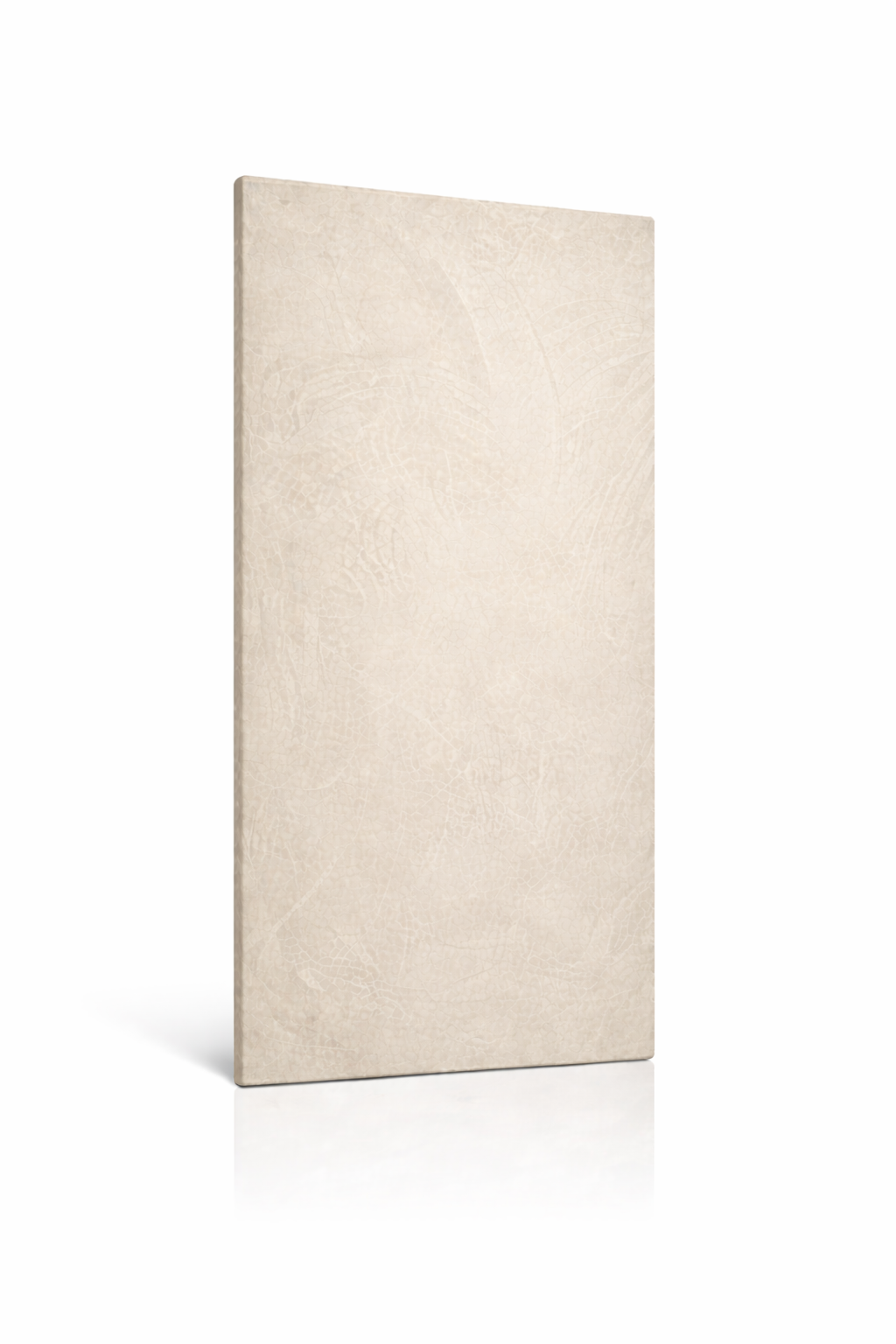 Suède wandpaneel Licht Beige – productvoorbeeld; beschadiging verschilt per exemplaar
