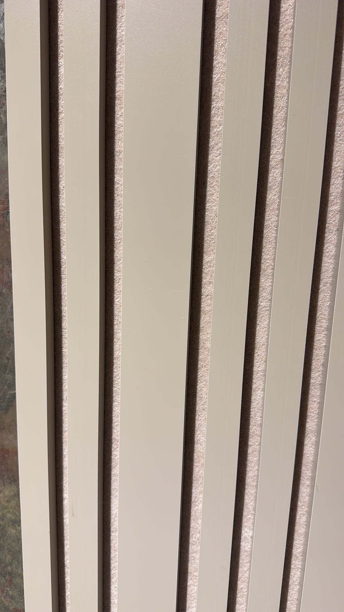 Akoestisch Wandpaneel Linnen Beige – 270 × 60 cm