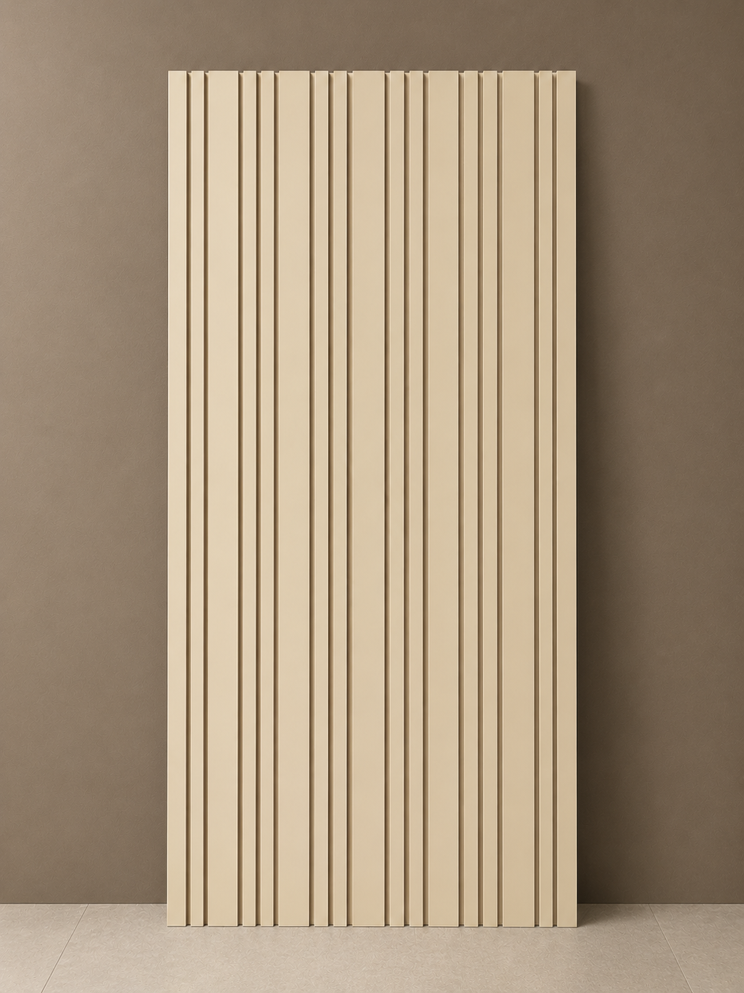 Akoestisch Wandpaneel Linnen Beige – 270 × 60 cm