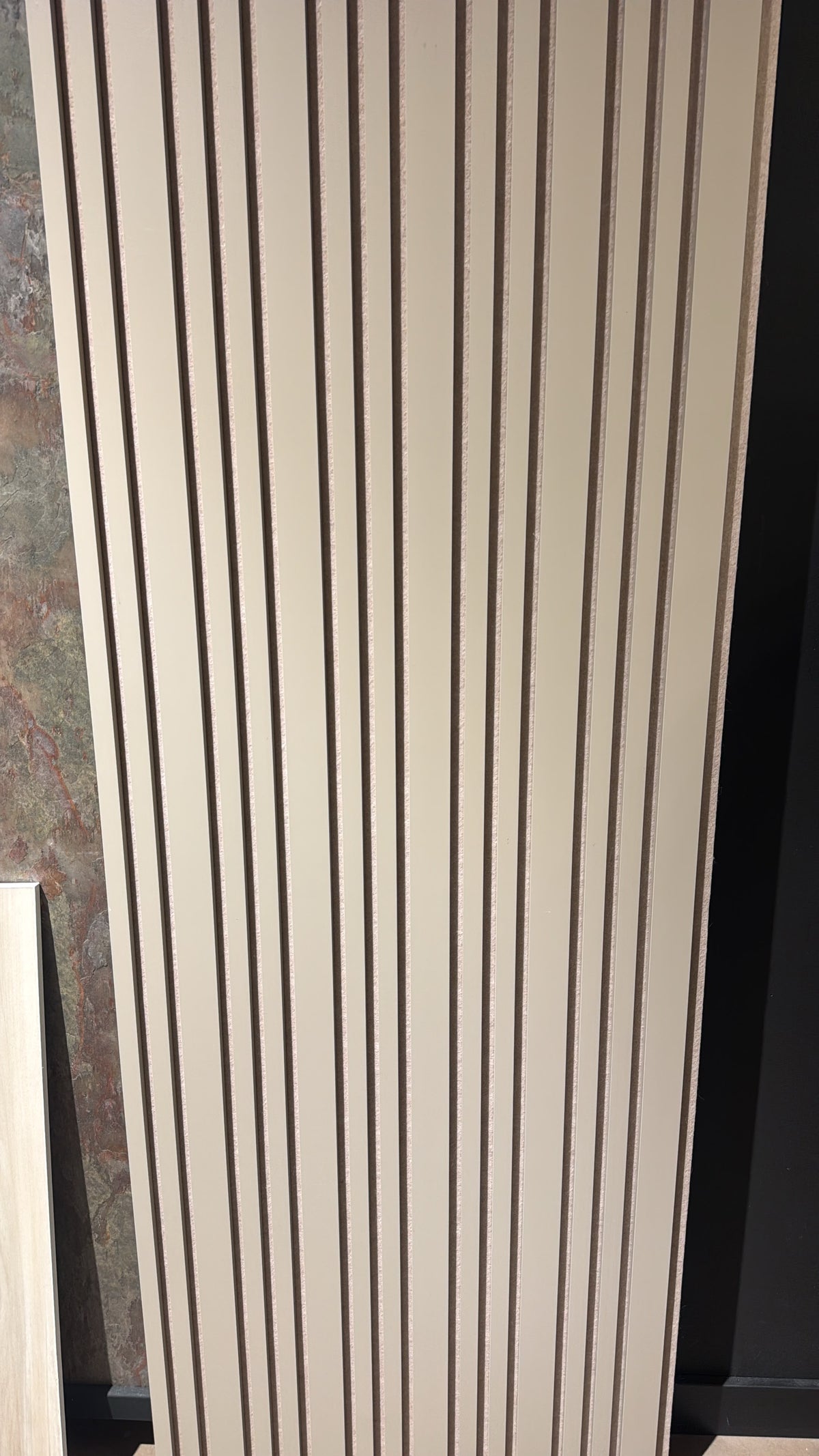 Akoestisch Wandpaneel Linnen Beige – 270 × 60 cm