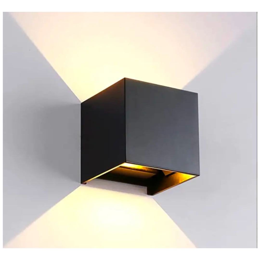 Ledlicht IP65 voor binnen en buiten zwart
