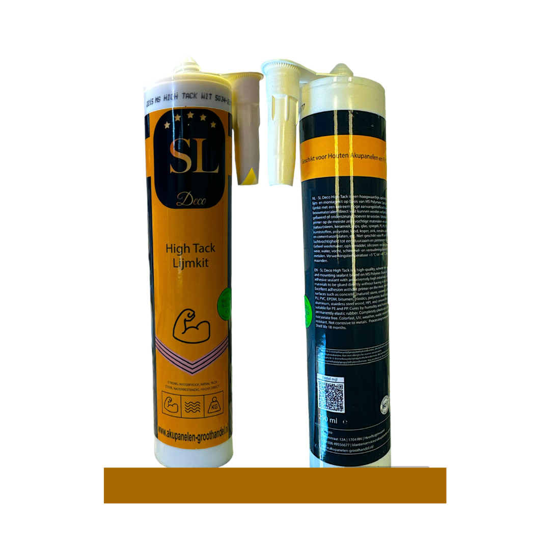 SL Deco High Tack Montage Kit Voor Akupanelen