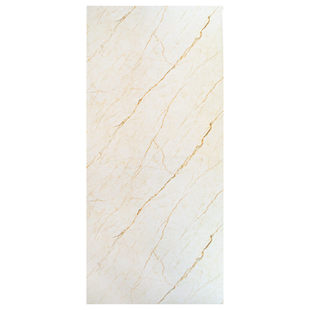 SPC wandpaneel crème marmerlook hoogglans