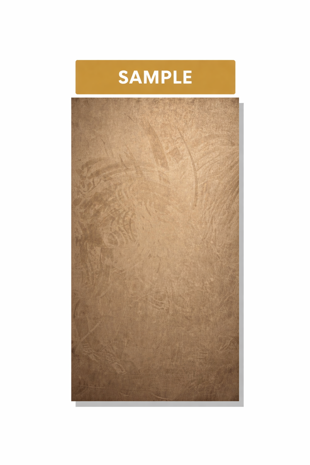 Sample Suède Paneel Bruin