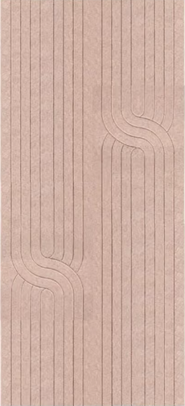 #V2 Vilt Wandpaneel - Taupe 280x122 – foto 4