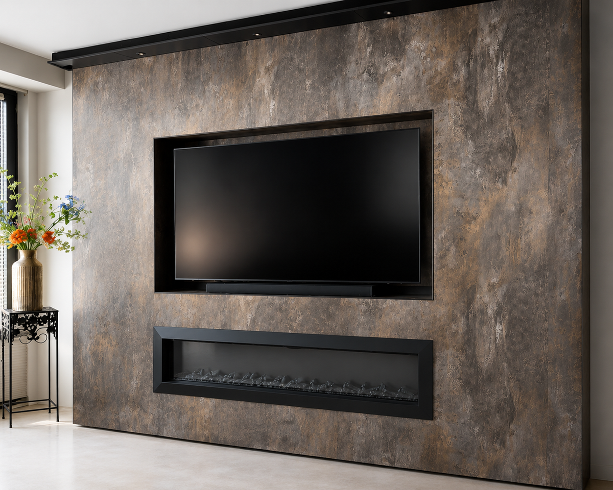 SPC Wandpaneel MAT Bronzo di Siena 260x120x0,35 cm – afbeelding 3